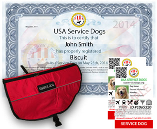 Service Dog Registration - USA Service Dogs