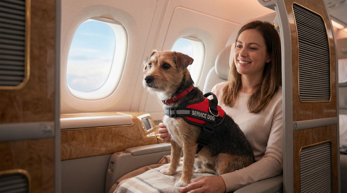 Airline Policies For Service Dogs & ESA Dogs